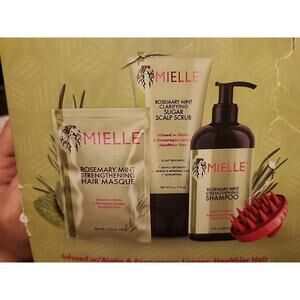 MIELLE Rosemary Mint Strengthening Hair Care Products 4 Piece Set